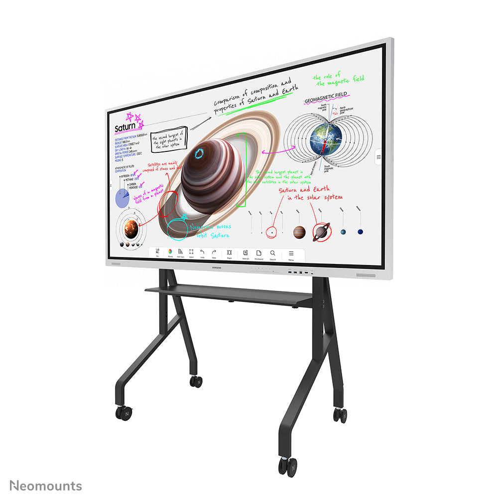 Neomounts FL50-525BL1 TV trolley 55-86" - fast installation - TÜV