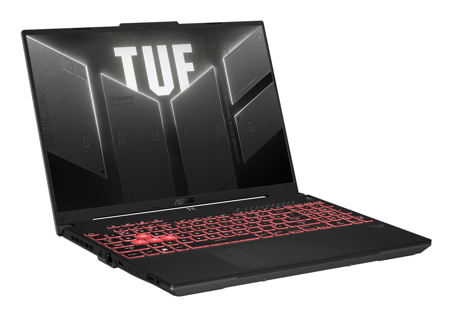ASUS TUF Gaming A16 FA607NUQ-RL009W laptop AMD Ryzen 7 170 40.6 cm (16") WUXGA 16 GB DDR5-SDRAM 512 GB SSD NVIDIA GeForce RTX 4050 Wi-Fi 6 (802.11ax) Windows 11 Home Grey