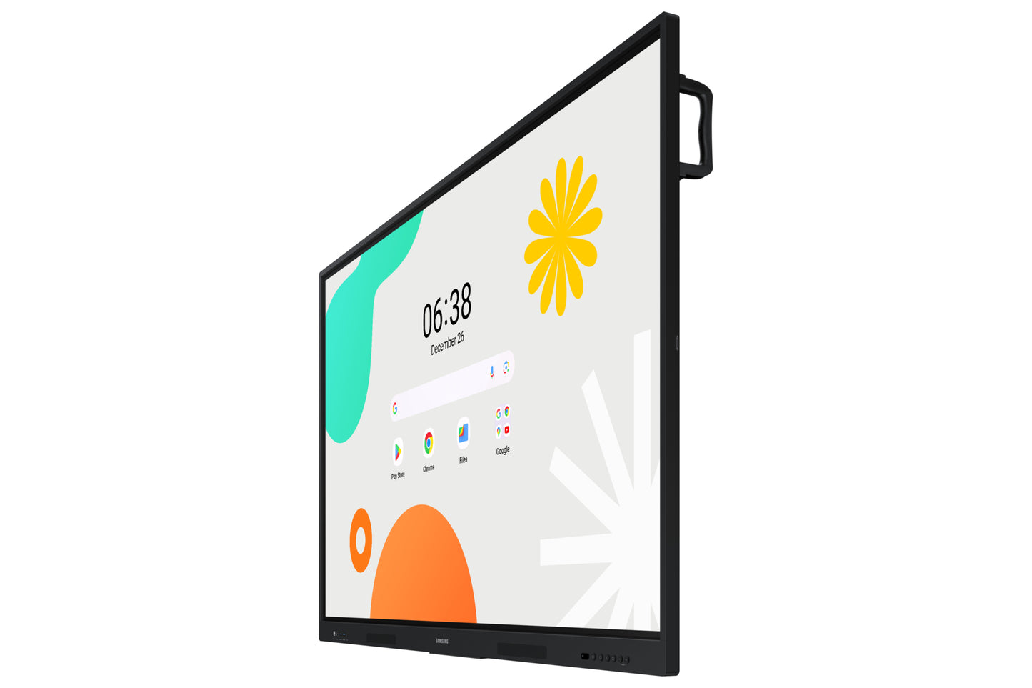 Samsung WA75F interactive whiteboard 190.5 cm (75") 3840 x 2160 pixels Touchscreen Black