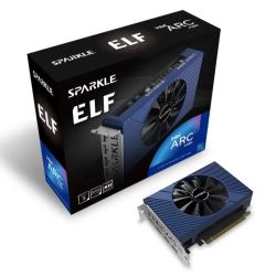 Sparkle Intel ARC A380 ELF, 6GB DDR6, PCIe4, HDMI, 3 DP, 2000MHz Clock, Compact Design