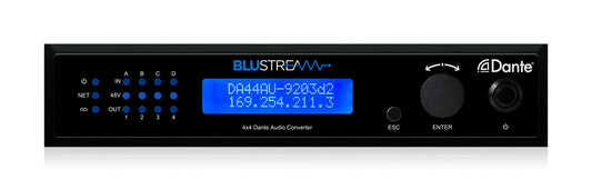 Blustream DA44AU audio converter Black