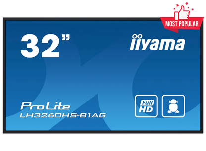 iiyama ProLite LH3260HS-B1AG 32" Full HD Professional Digital Signage Display