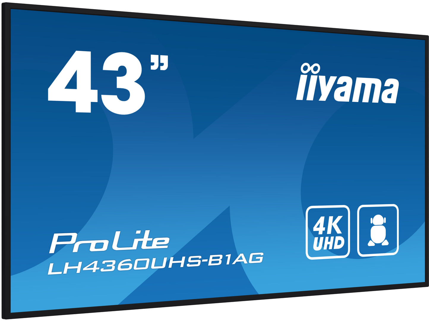 iiyama ProLite LH4360UHS-B1AG 43" 4K UHD Professional Digital Signage Display