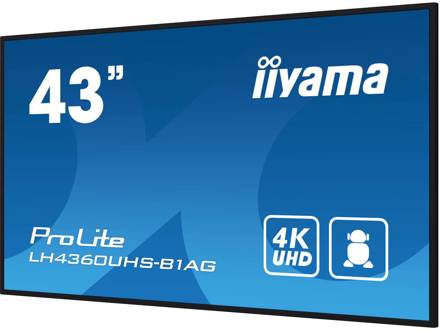 iiyama ProLite LH4360UHS-B1AG 43" 4K UHD Professional Digital Signage Display