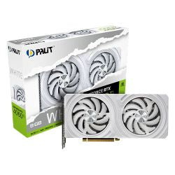Palit RTX4060 Ti, 8GB DDR6, HDMI, 3 DP, 2535MHz Clock, White