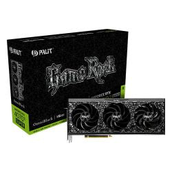 Palit RTX4070 Ti SUPER GameRock OmniBlack, 16GB DDR6X, HDMI, 3 DP, 2610MHz Clock