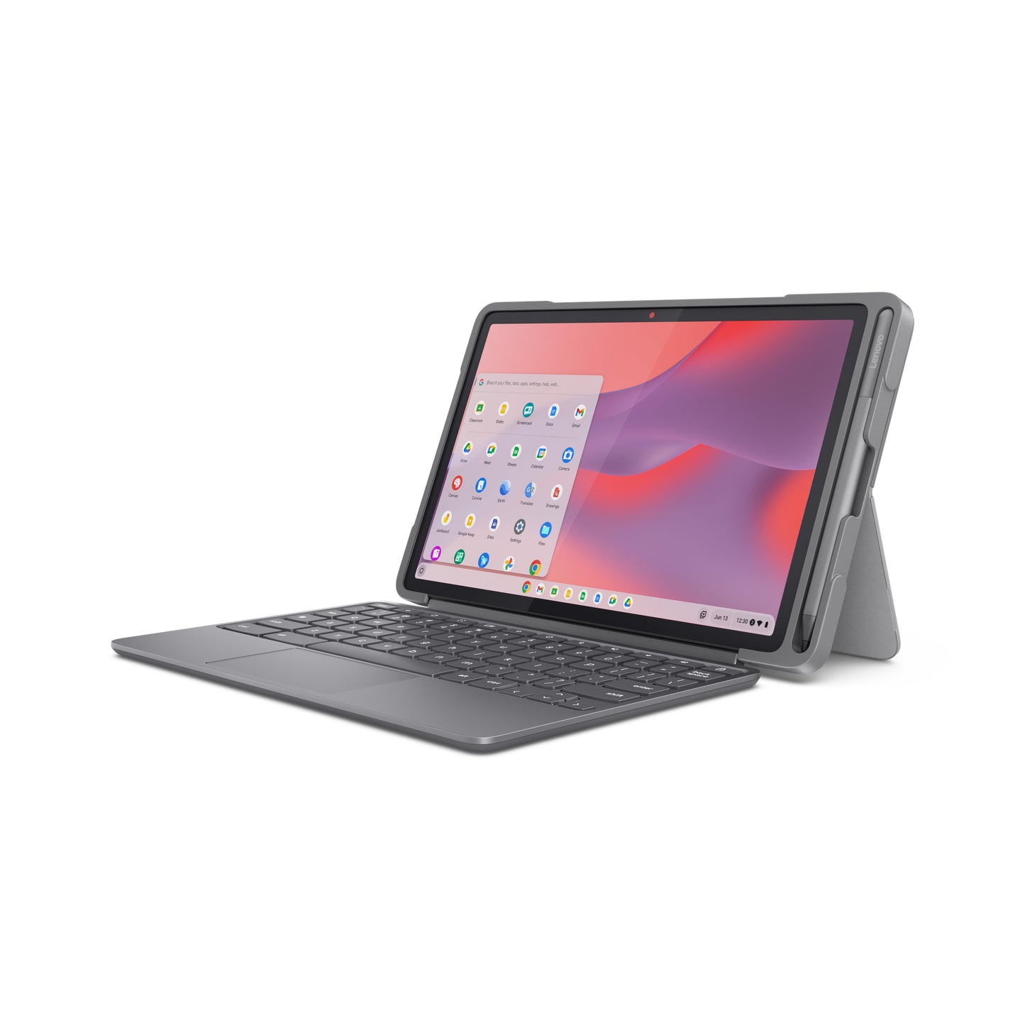 Lenovo Chromebook Duet EDU G2 Mediatek 64 GB 27.8 cm (10.9") 8 GB Wi-Fi 6 (802.11ax) ChromeOS Grey
