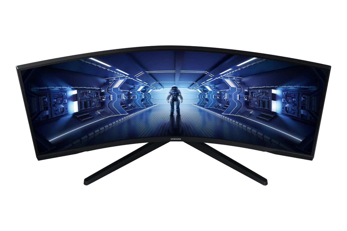Samsung LC34G55TWWPXXU computer monitor 86.4 cm (34") 3440 x 1440 pixels UltraWide Quad HD LED Black