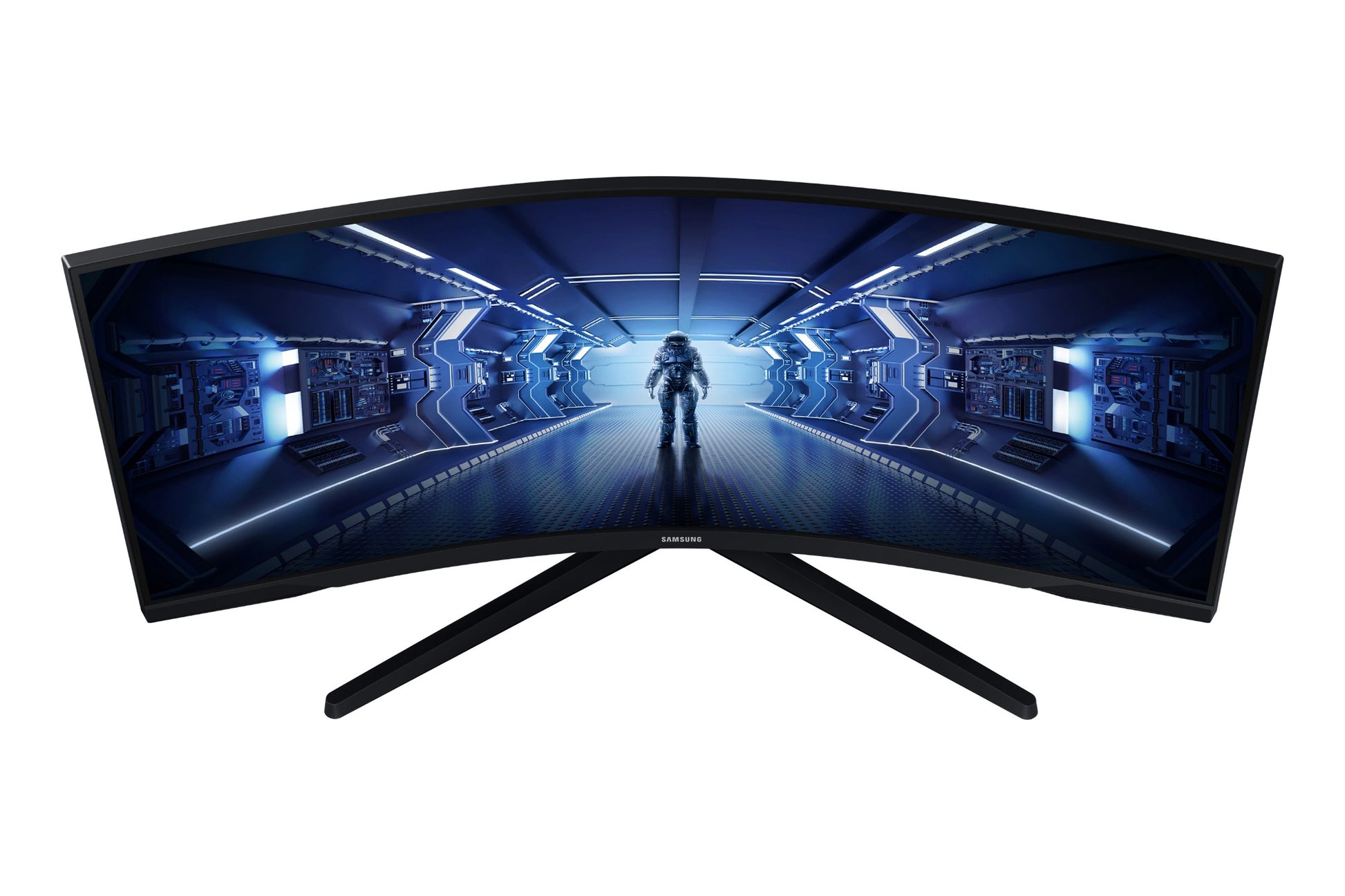 Samsung LC34G55TWWPXXU computer monitor 86.4 cm (34") 3440 x 1440 pixels UltraWide Quad HD LED Black
