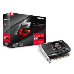 Asrock RX550 Phantom Gaming 4G, 4GB DDR5, DVI, HDMI, DP, 1100MHz Clock