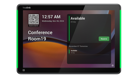 Yealink 10-inch Android-based Room Scheduling Panel | ROOMPANEL-PLUS-E2