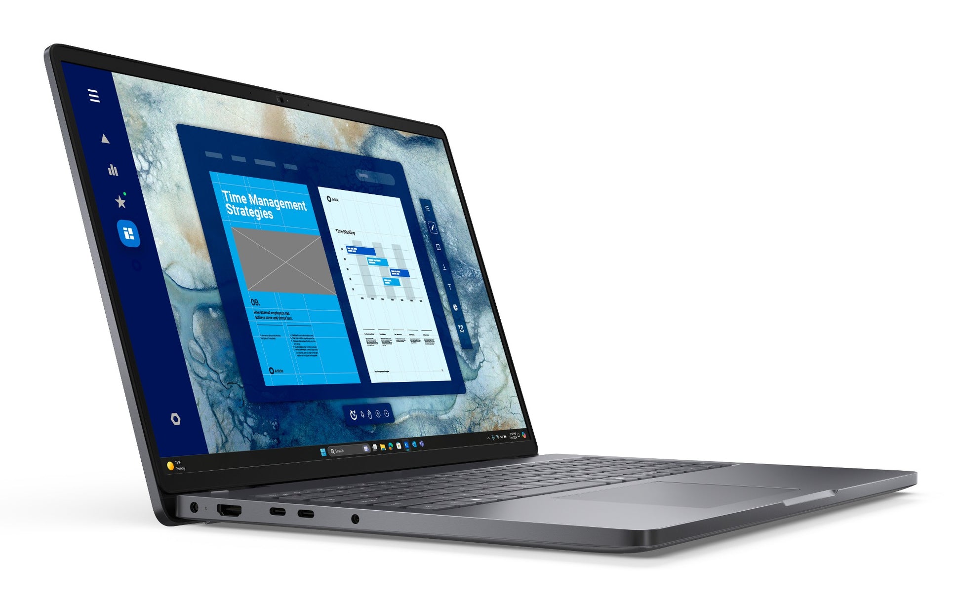 DELL Pro 16 PC16250 Intel Core 5 120U Laptop 40.6 cm (16") Full HD+ 16 GB DDR5-SDRAM 512 GB SSD Wi-Fi 6E (802.11ax) Windows 11 Pro UK English Black