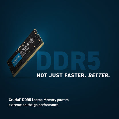 Crucial CT16G56C46S5 memory module 16 GB 1 x 16 GB DDR5 262-pin SO-DIMM ECC
