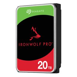 Seagate 3.5", 20TB, SATA3, IronWolf Pro NAS Hard Drive, 7200RPM, 256MB Cache, CMR, OEM