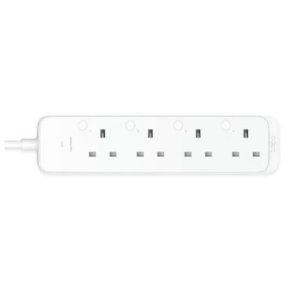 TP-LINK (TAPO P304M) Smart Wi-Fi Power Strip, 4 Outlets, App/Voice Control, Surge Protection, Energy Monitoring, Matter Certified