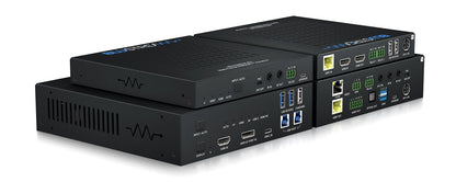 Blustream HEX70HDUK-KIT AV extender AV transmitter & receiver Black