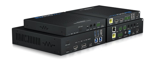 Blustream HEX70HDUK-KIT AV extender AV transmitter & receiver Black