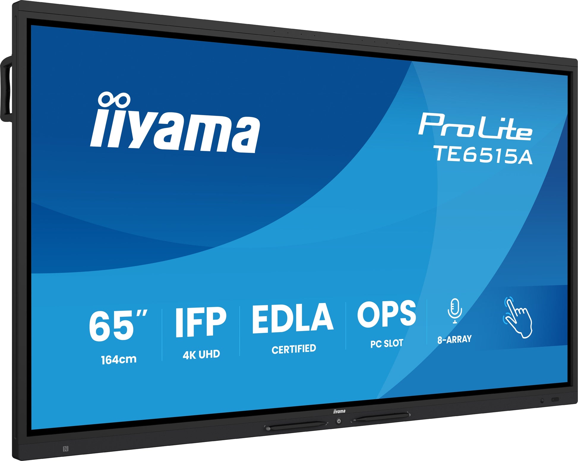 iiyama ProLite TE6515A-B1AG 65” 4K Ultra HD Google EDLA Certified IFP Interactive Display