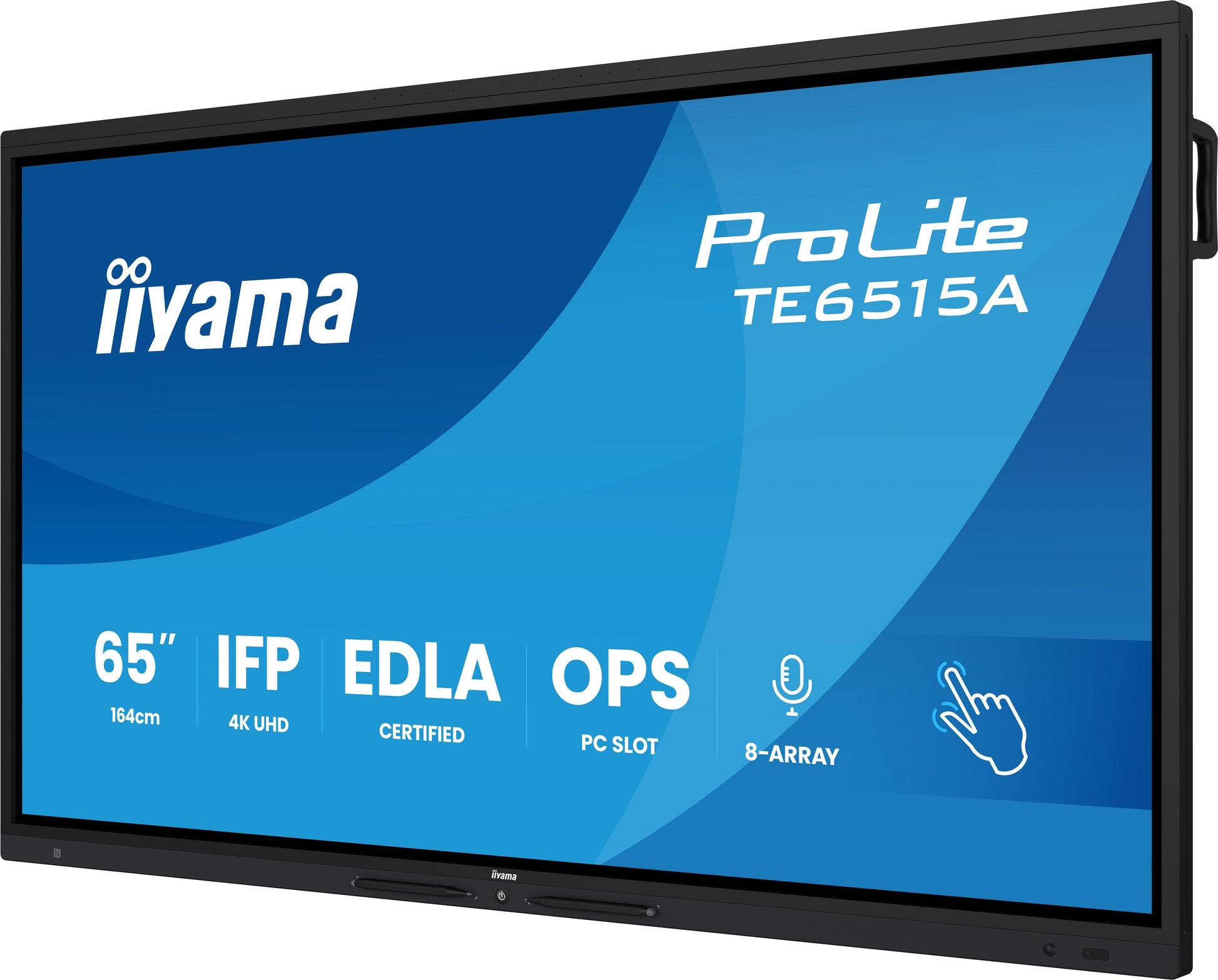 iiyama ProLite TE6515A-B1AG 65” 4K Ultra HD Google EDLA Certified IFP Interactive Display