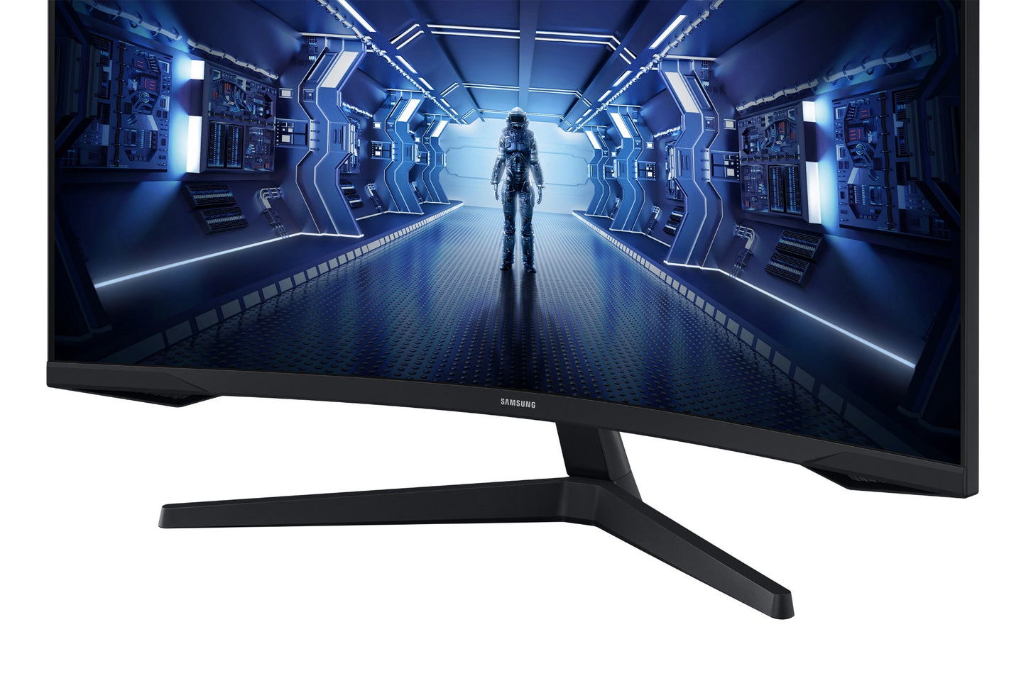 Samsung LC34G55TWWPXXU computer monitor 86.4 cm (34") 3440 x 1440 pixels UltraWide Quad HD LED Black