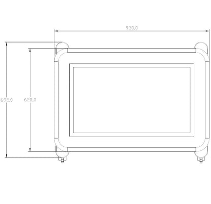 32" Mobile Interactive Table