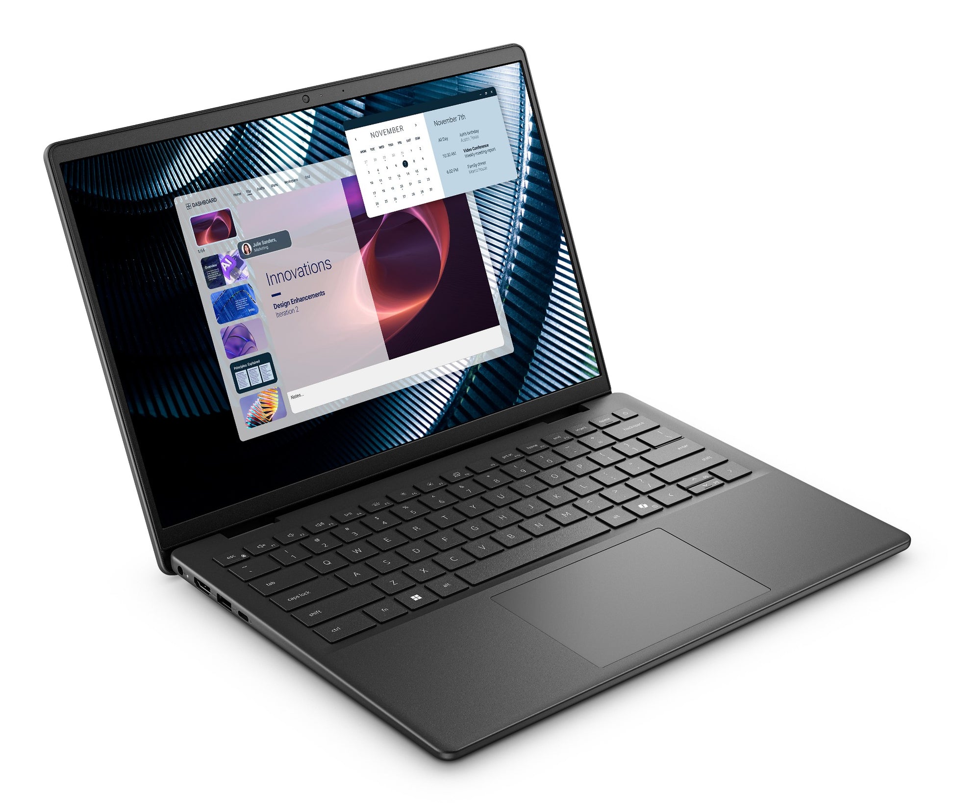 DELL Pro 14 Essential PV14250 Intel Core 7 150U Laptop 35.6 cm (14") Full HD+ 16 GB DDR5-SDRAM 512 GB SSD Wi-Fi 6 (802.11ax) Windows 11 Pro UK English Black