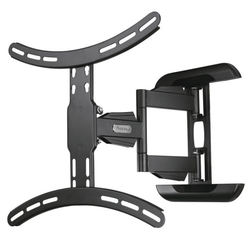Hama FULLMOTION TV Wall Bracket, Up to 65" TVs, 35kg Max, 3 Joints, Extendable, Tilt +2/-12°, 180° Swivel, VESA up to 400 x 400