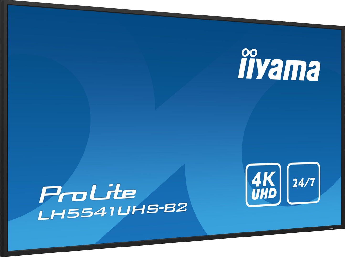 iiyama LH5541UHS-B2 Signage Display Kiosk design 138.7 cm (54.6") LCD 500 cd/m² 4K Ultra HD Black Built-in processor 24/7
