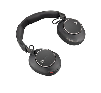 HP Poly Voyager Surround 80 UC Microsoft Teams Certified USB-C Headset +USB-C/A Adapter