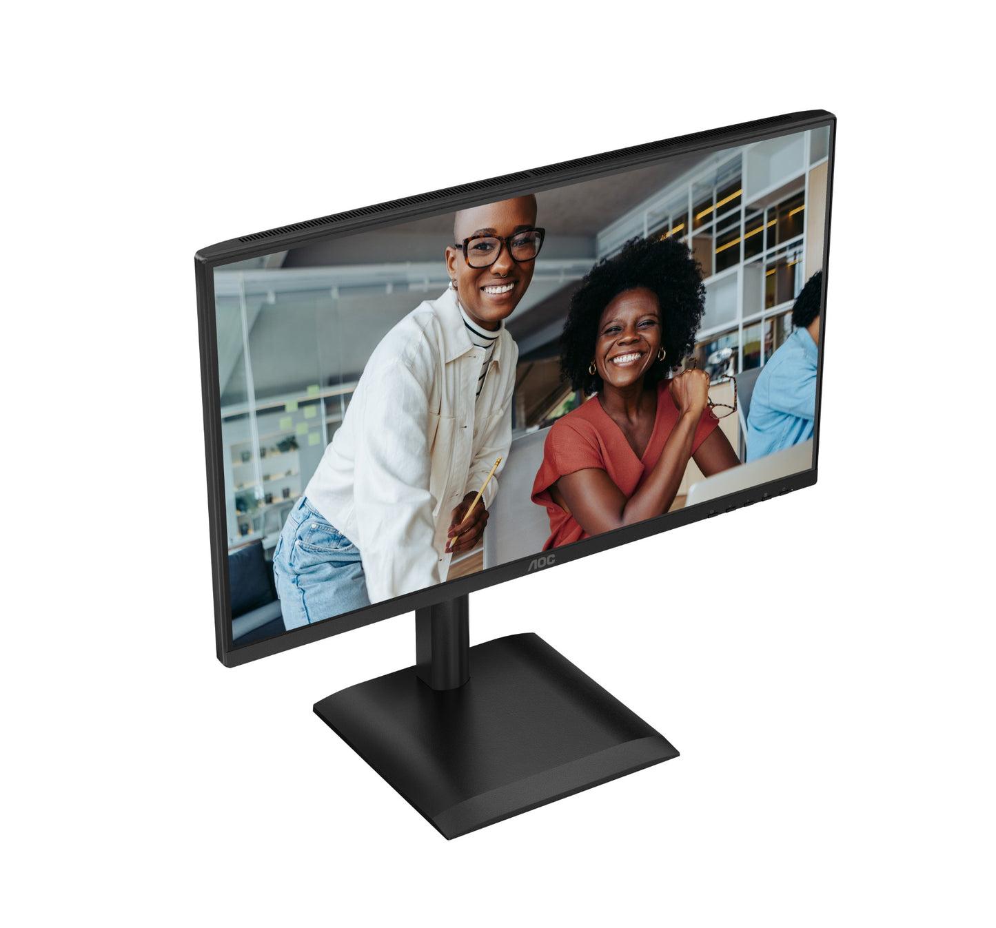 AOC E4 24E4CV computer monitor 60.5 cm (23.8") 1920 x 1080 pixels Full HD LED Black