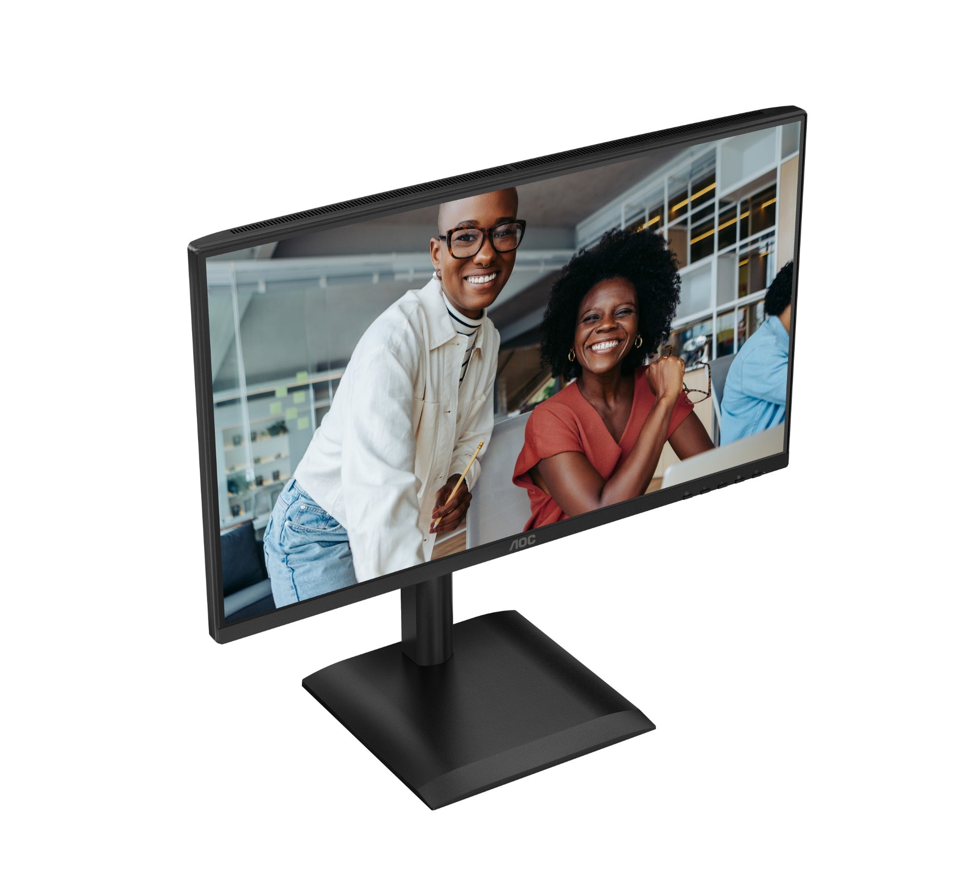 AOC E4 24E4CV computer monitor 60.5 cm (23.8") 1920 x 1080 pixels Full HD LED Black