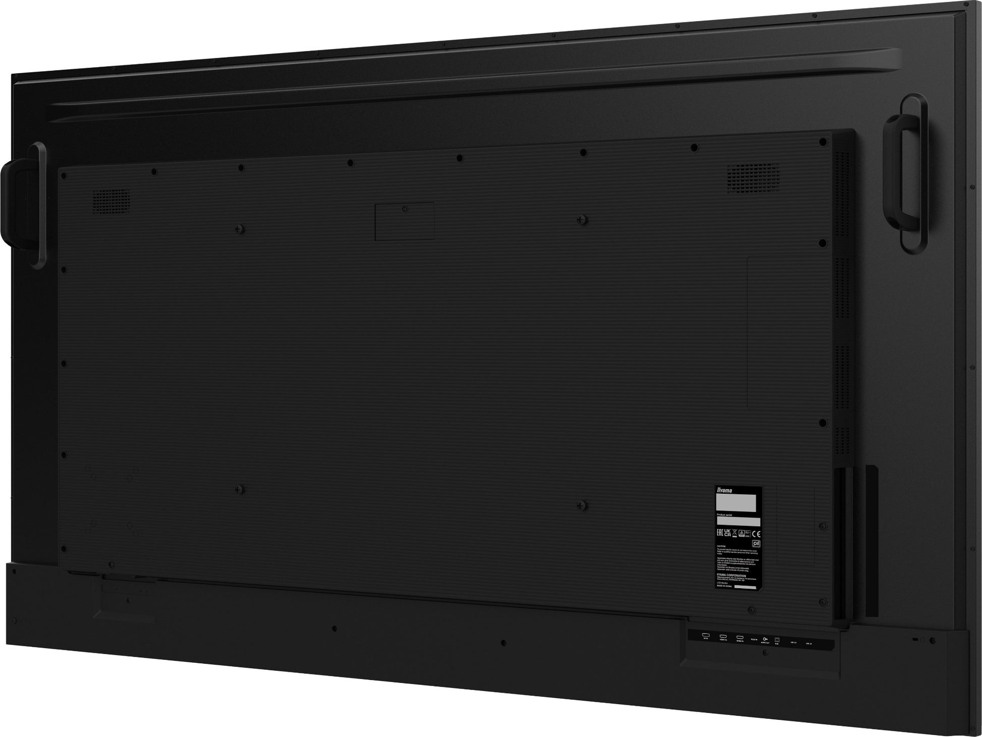 iiyama LH7565UHSB-B1 Signage Display Kiosk design 189.2 cm (74.5") LED Wi-Fi 800 cd/m² 4K Ultra HD Black Built-in processor Android 11 24/7