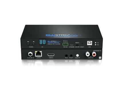Blustream IP200UHD-TX AV receiver Black
