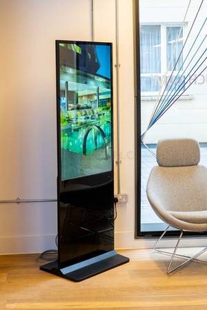 Clevertouch 55” CL Totem Freestanding Display