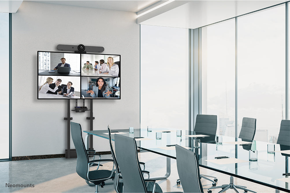 Neomounts WL55-875BL1 TV floor stand 55-100" - wall - motorised - TÜV
