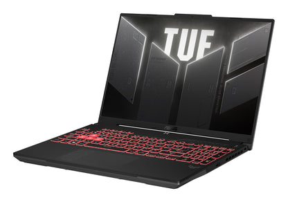 ASUS TUF Gaming A16 FA607NUQ-RL009W laptop AMD Ryzen 7 170 40.6 cm (16") WUXGA 16 GB DDR5-SDRAM 512 GB SSD NVIDIA GeForce RTX 4050 Wi-Fi 6 (802.11ax) Windows 11 Home Grey