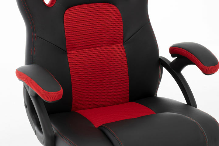 Raptor Gaming RG-GS-40 Gaming armchair Padded seat Black, Red