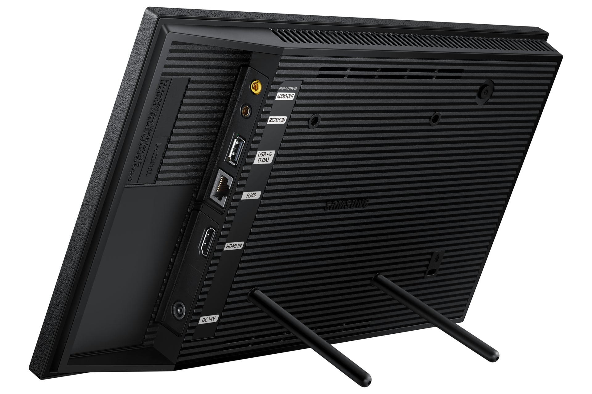 Samsung QB13C 33 cm (13") LCD Wi-Fi 500 cd/m² Full HD Black 16/7