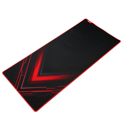 Marvo G48 Gaming Mouse Pad, X-Large 900x400x3mm, Soft Microfiber Surface for speed and control with Non-Slip Rubber Base and Stitched Edges, Black and Red Black, Red