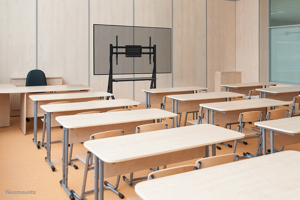 Neomounts FL50-525BL1 TV trolley 55-86" - fast installation - TÜV