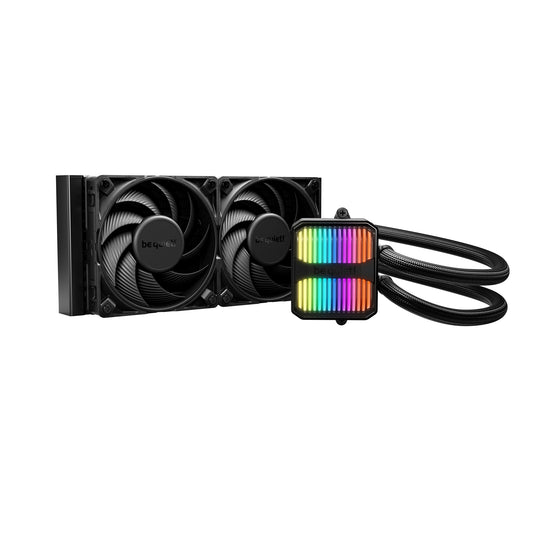 be quiet! Silent Loop 3 240mm All-in-One Liquid CPU Cooler, ARGB Lighting, Silent Wings 4 Fans, 3-Chamber Pump, High-Performance Cooling for Intel & AMD CPUs