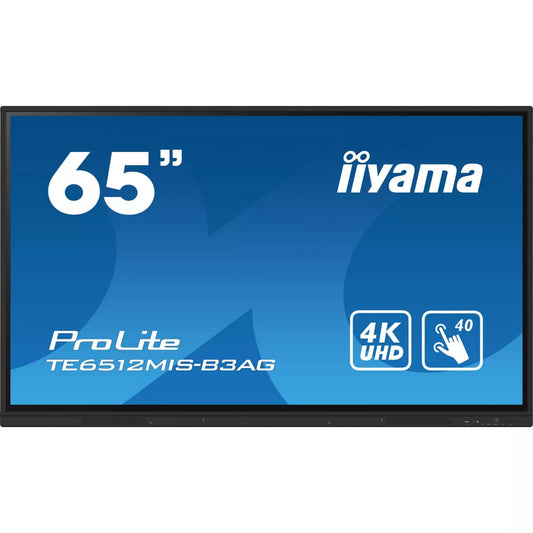 iiyama 55" - 65" - 75"- 86" -98"  - 105"  TE6512MIS-B3AG Interactive Display.