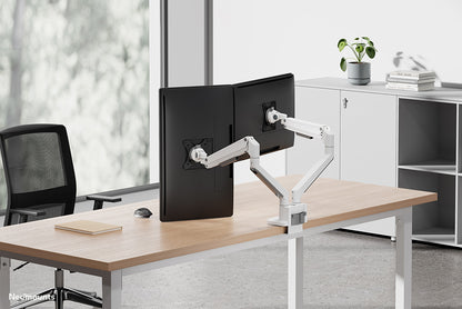 Neomounts DS70-250WH2 Monitor arm 17-32" - gas spring - Topfix - 180°-stop