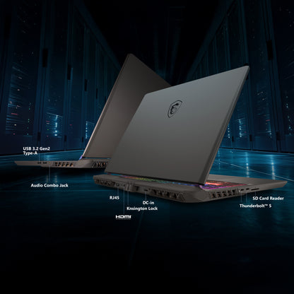 MSI Vector 16 HX AI A2XWHG-403UK Intel Core Ultra 7 255HX Laptop 40.6 cm (16") Quad HD+ 16 GB DDR5-SDRAM 512 GB SSD NVIDIA GeForce RTX 5070 Ti Wi-Fi 6E (802.11ax) Windows 11 Home Grey