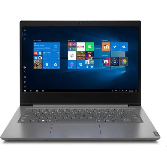 Lenovo V14 IIL Laptop, 14 Inch HD Anti-glare Screen, Intel Core i3-1005G1 10th Gen, 8GB DDR4 RAM, 256GB SSD, Intel UHD Graphics, Windows 10 Pro, Iron Grey with 2 year warranty