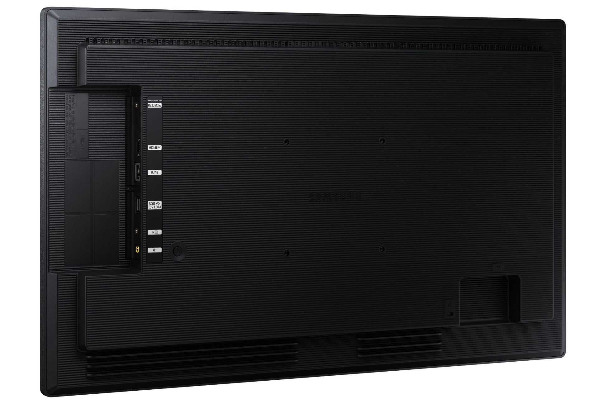 Samsung QB24C Digital signage flat panel 61 cm (24") LED Wi-Fi 250 cd/m² Full HD Black Built-in processor Tizen 16/7