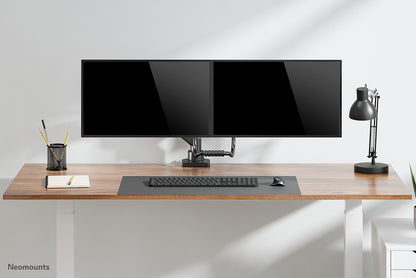 Neomounts DS75-450BL2 Monitor arm 17-32" - gas spring - Topfix - 180°-stop