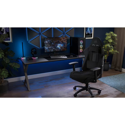 Corsair TC100 RELAXED Universal gaming chair Padded seat Black