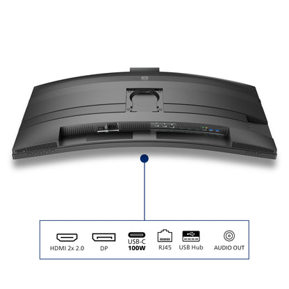 Philips 6000 series 34B2U6603CH/00 computer monitor 86.4 cm (34") 3440 x 1440 pixels Wide Quad HD LCD Grey