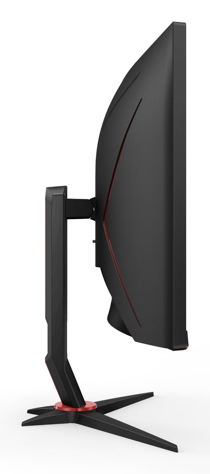 AOC G2 CU34G2XP computer monitor 86.4 cm (34") 3440 x 1440 pixels UltraWide Quad HD LED Black, Red